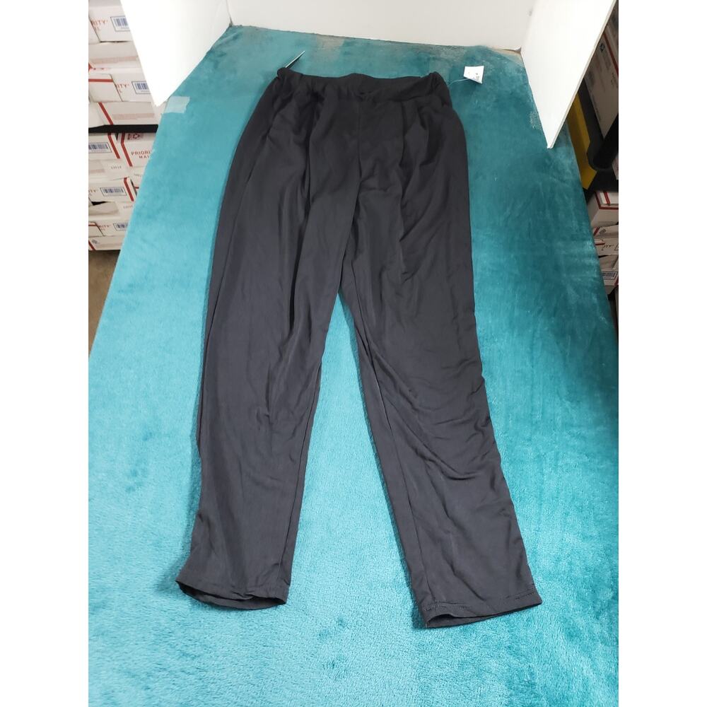 Chandly Joggers Sweatpants Size Small Womens Black Drawstring Cropped NWT